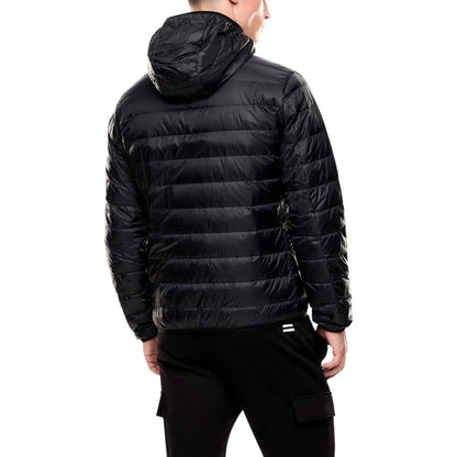 Bicolor Polyamide Full-Length Jacket