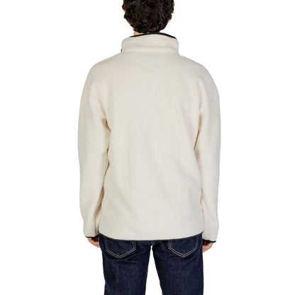 Cream Polyester Sweatshirt