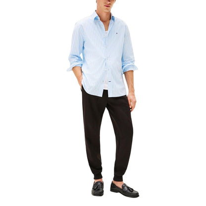 Black Cotton Joggers (Workout Pants)