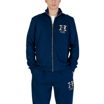 Blue Recycled Cotton Sweatshirt