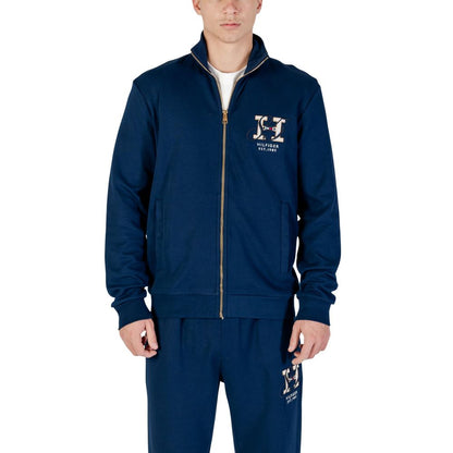 Blue Recycled Cotton Sweatshirt