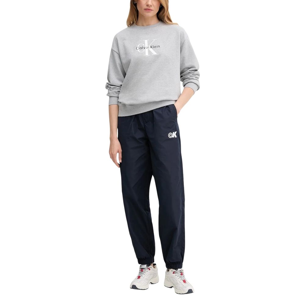 Blue Recycled Polyester Joggers (Workout Pants)