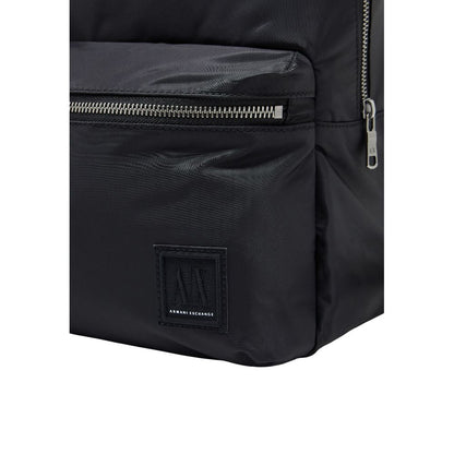 Black Polyamide Backpack