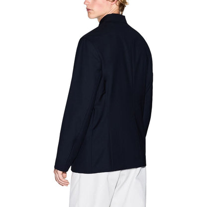 Black Polyester Blazer