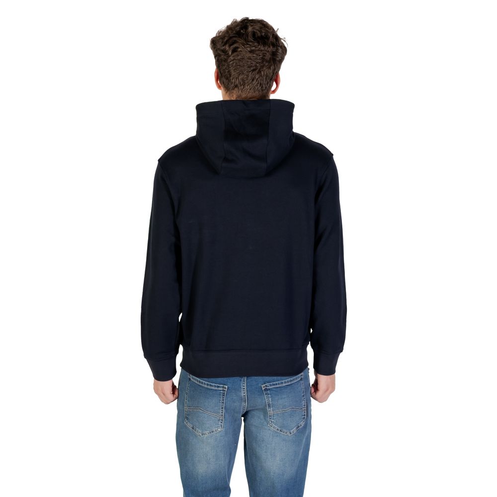 Blue Cotton Hoodie
