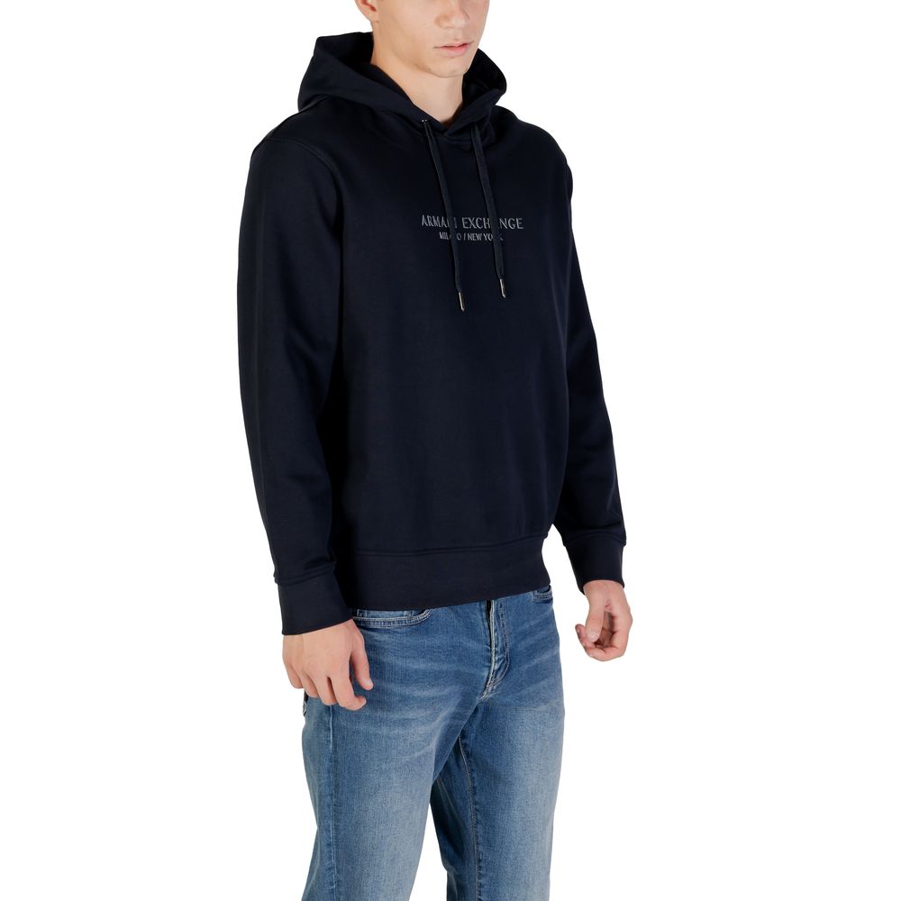 Blue Cotton Hoodie