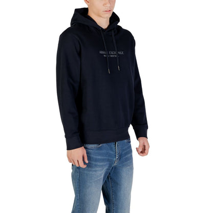 Blue Cotton Hoodie