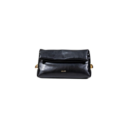 Black Polyethylene Clutch Bag