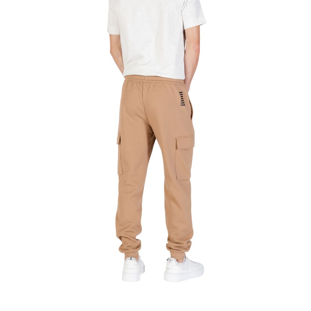 Beige Cotton Joggers (Workout Pants)