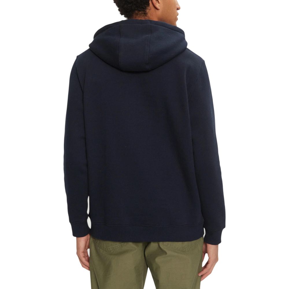 Blue Cotton Hoodie