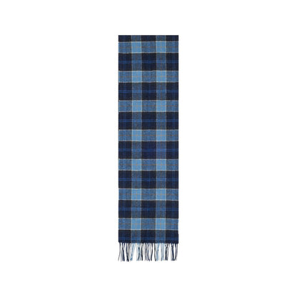 Blue Wool Scarf