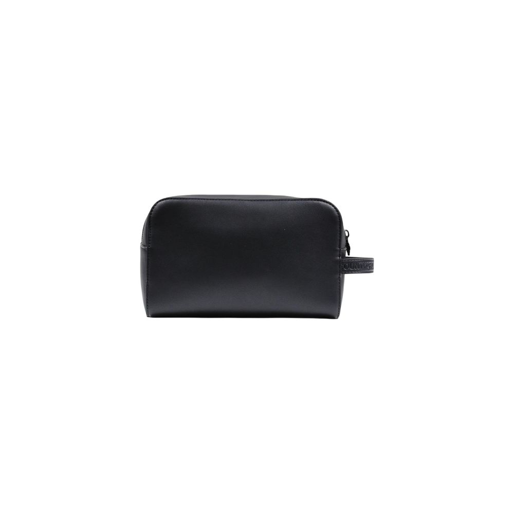 Black Polyethylene Clutch Bag