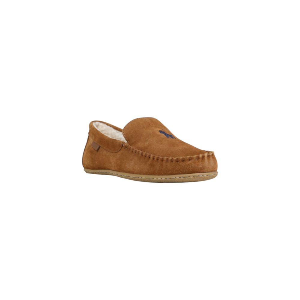 Brown Suede Leather Slippers