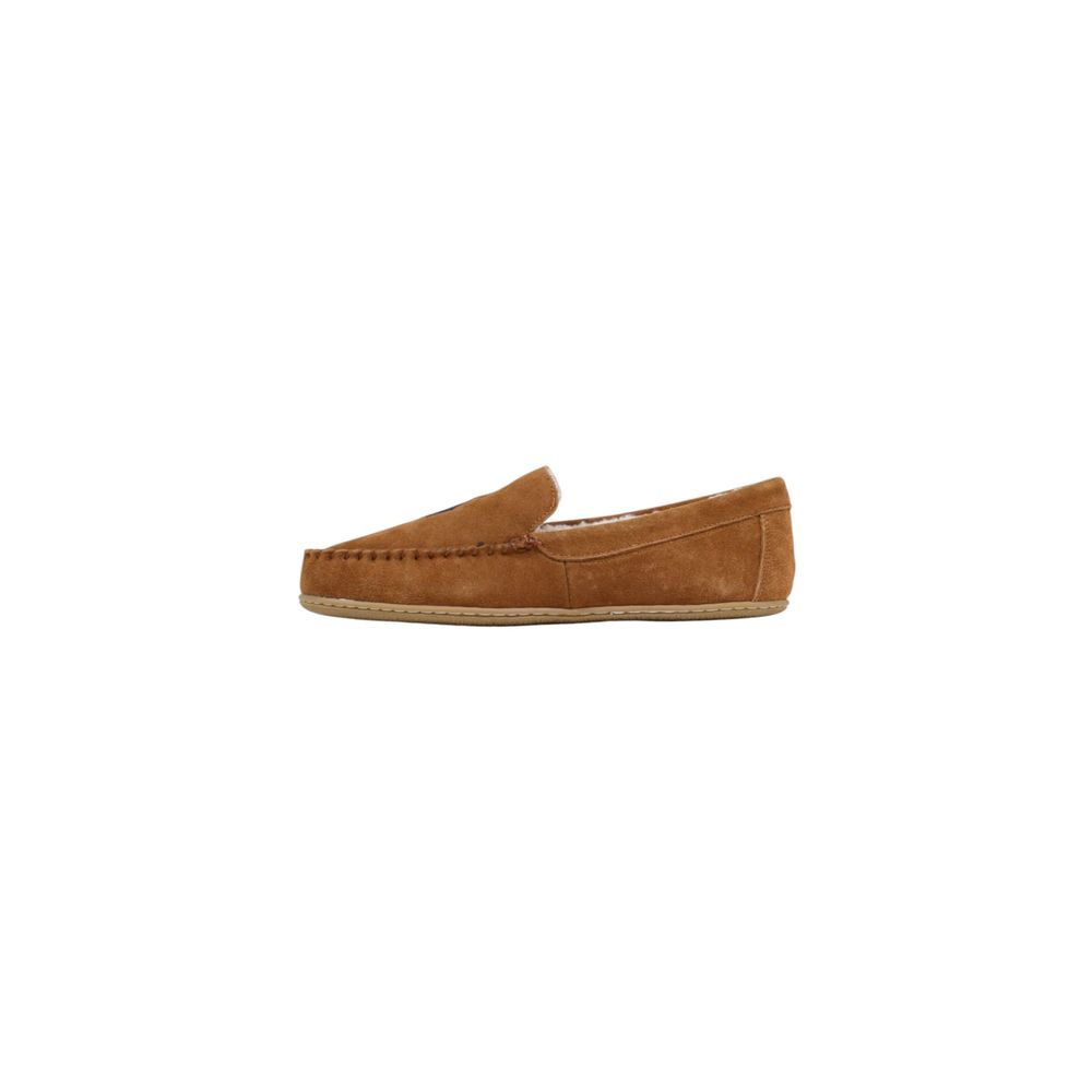 Brown Suede Leather Slippers
