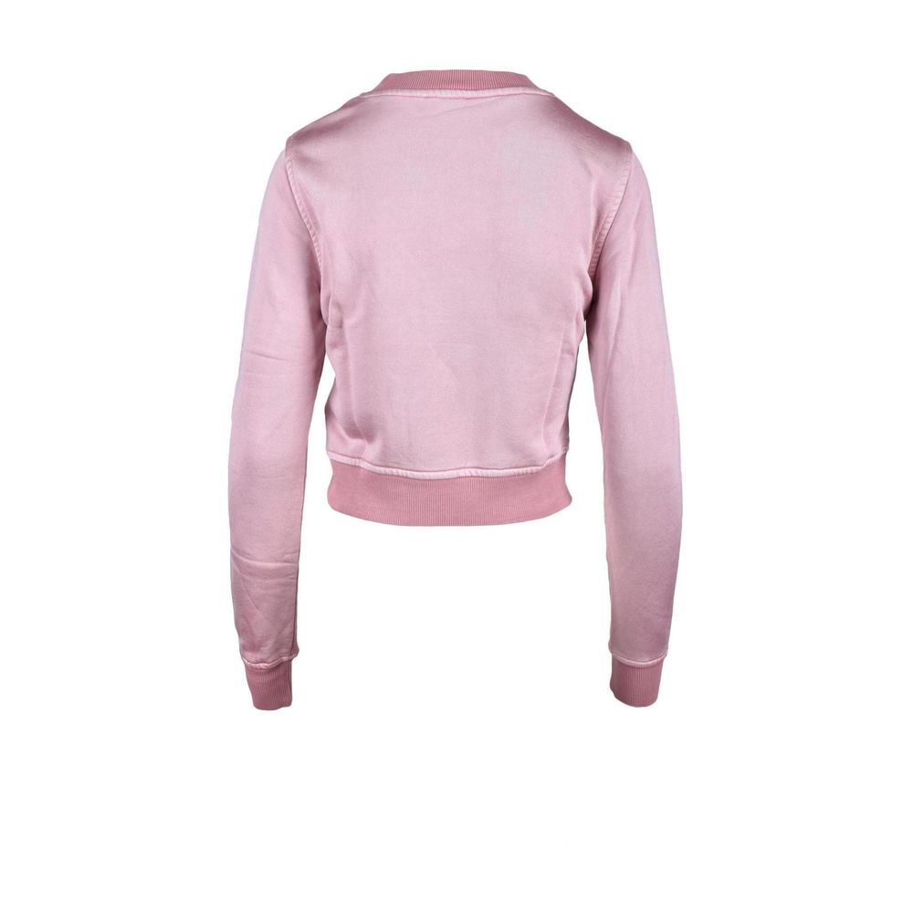 Pink Viscose Sweatshirt