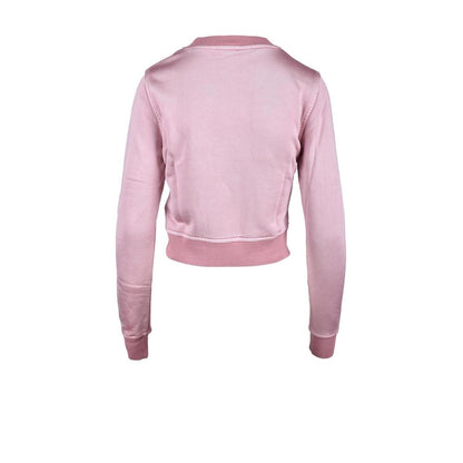 Pink Viscose Sweatshirt