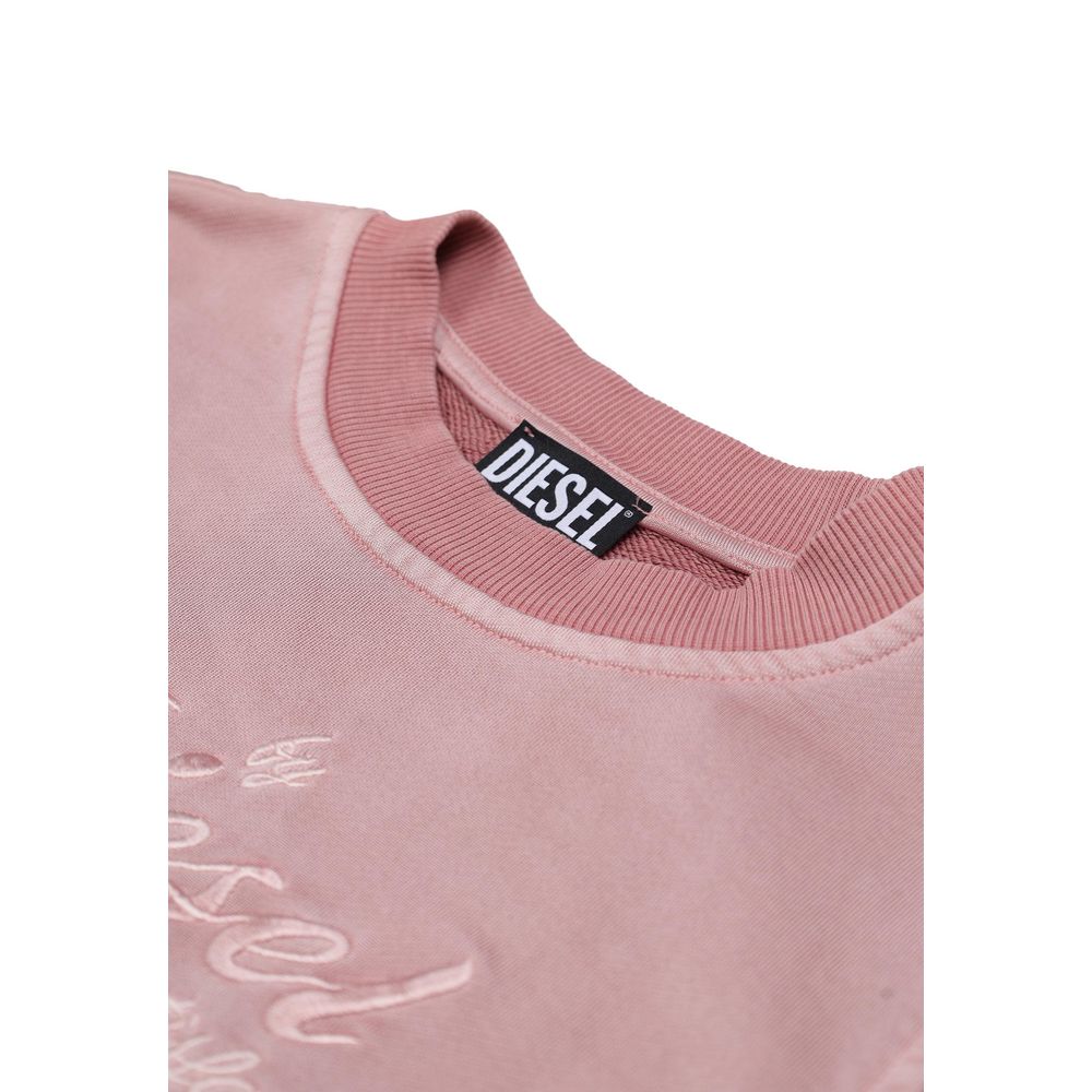 Pink Viscose Sweatshirt