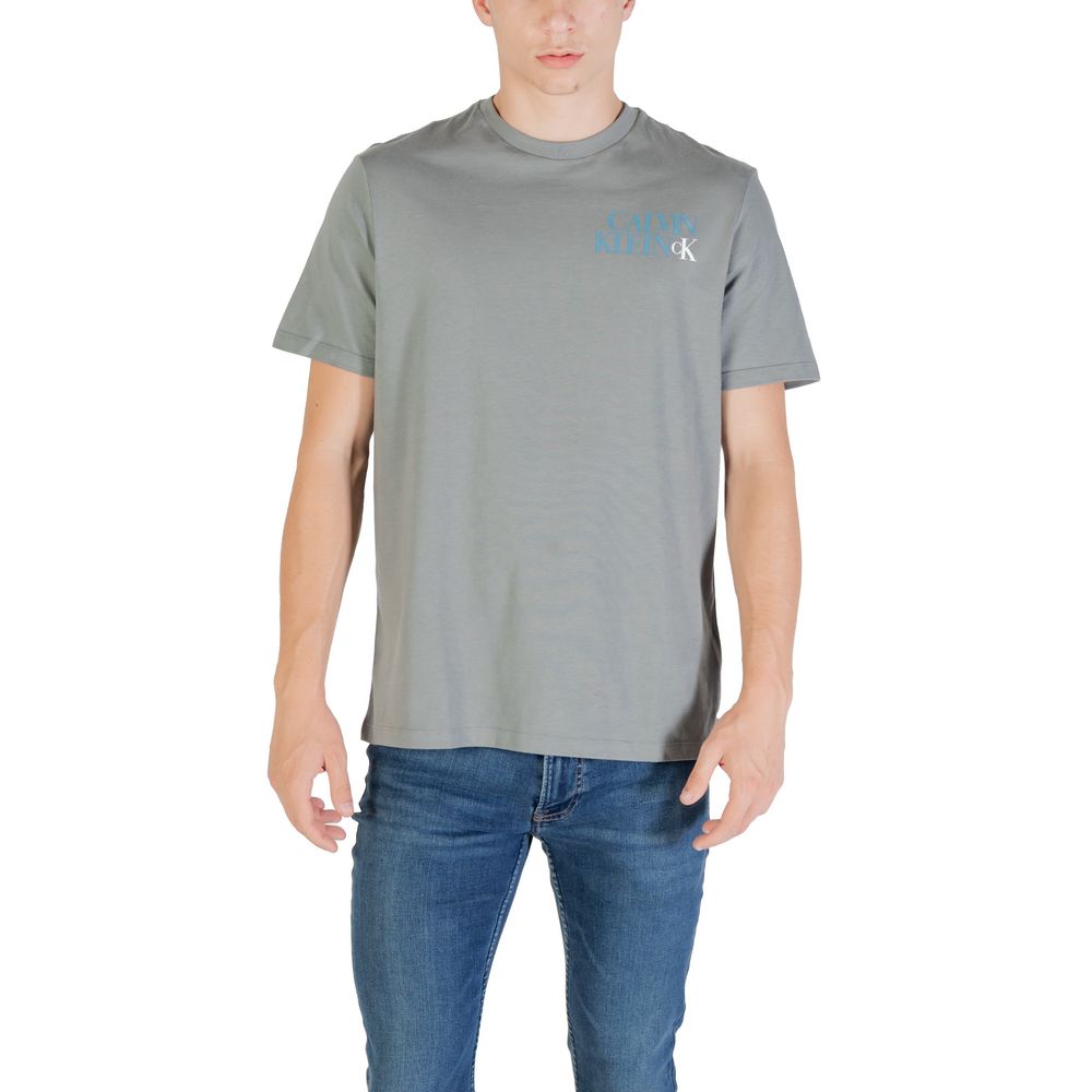 Gray Cotton T-Shirt