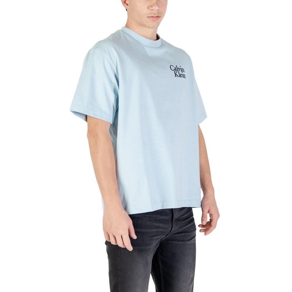 Blue Cotton T-Shirt