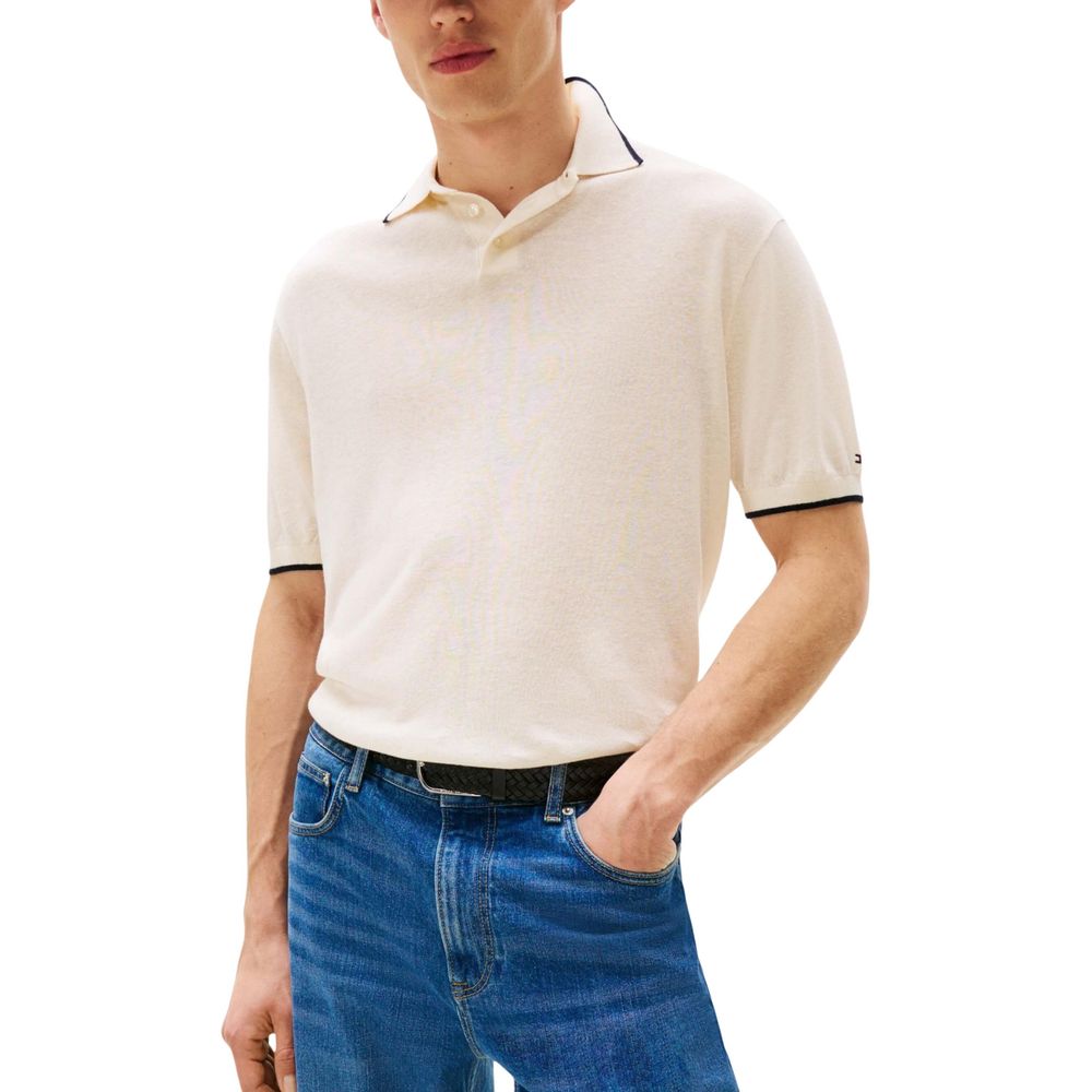 Beige Lyocell T-Shirt