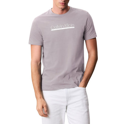 Gray Cotton T-Shirt