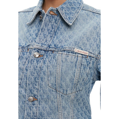 Light Blue Cotton Denim Jacket