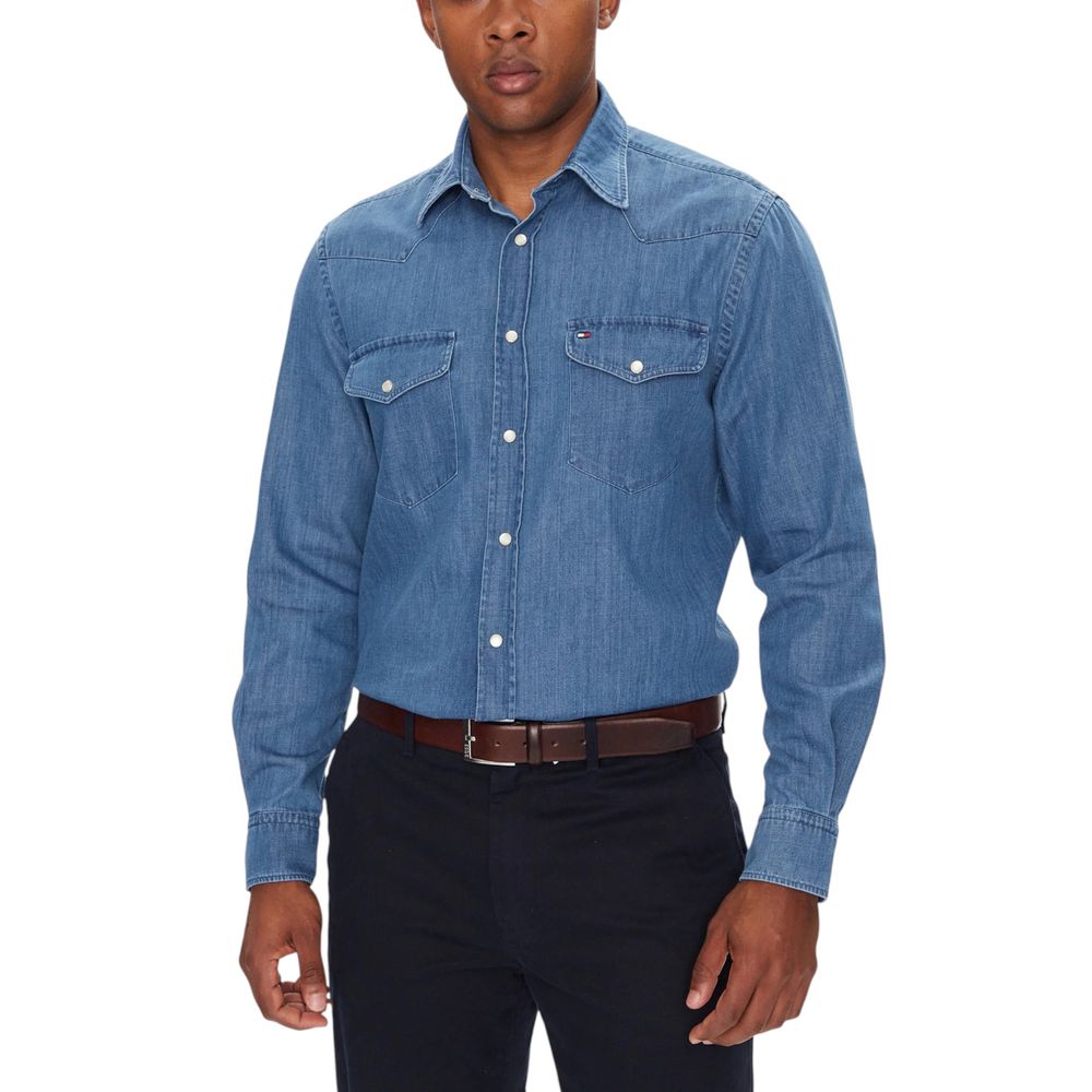 Light Blue Denim Shirt