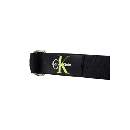 Black Recycled Polyester Belt