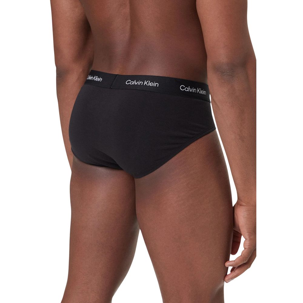 Black Cotton Briefs
