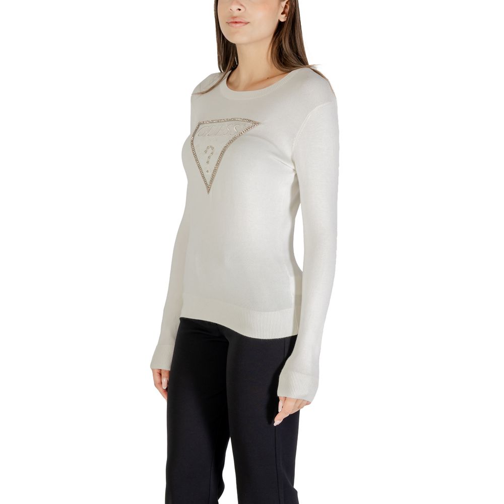 Cream Viscose Sweatshirt