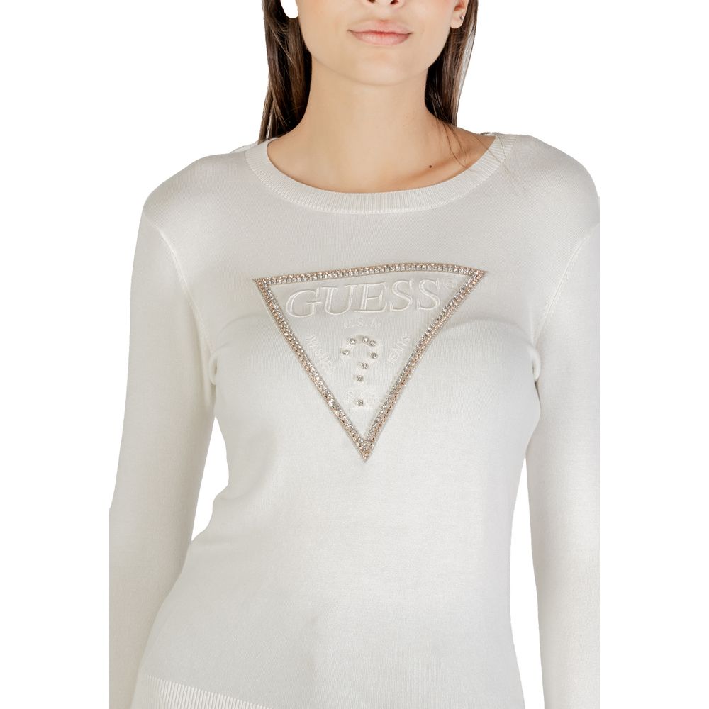 Cream Viscose Sweatshirt