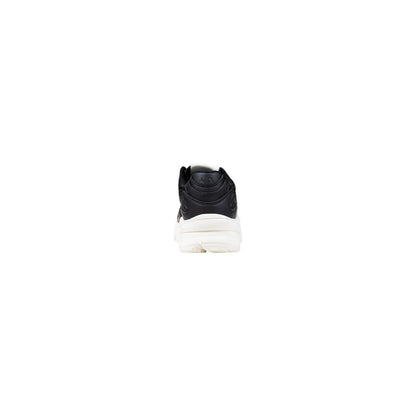 Bicolor Polyester Athletic Sneakers