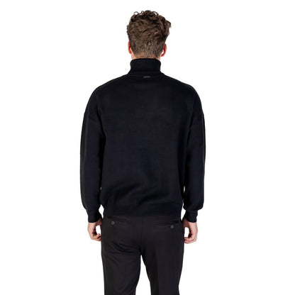 Black Viscose Sweatshirt