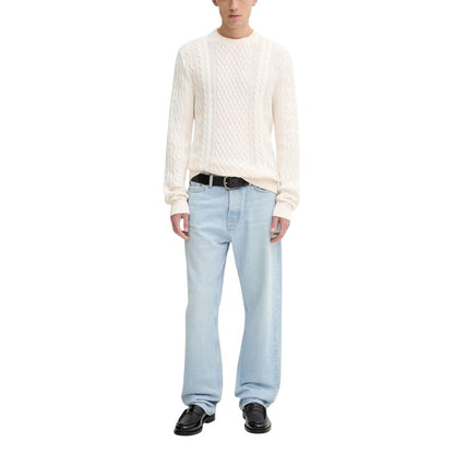 Cream Recycled Cotton Sweatshirt