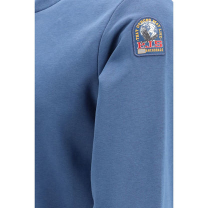 Blue Cotton Sweatshirt