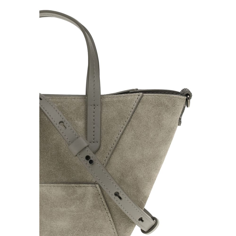 Brown Calf Leather Bos Taurus Shoulder Bag