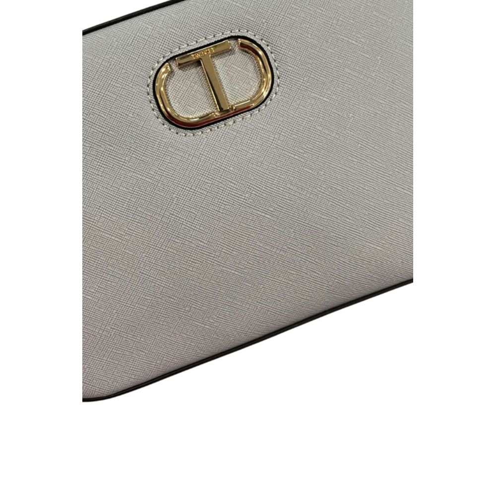 Blue PU Women Crossbody Bag