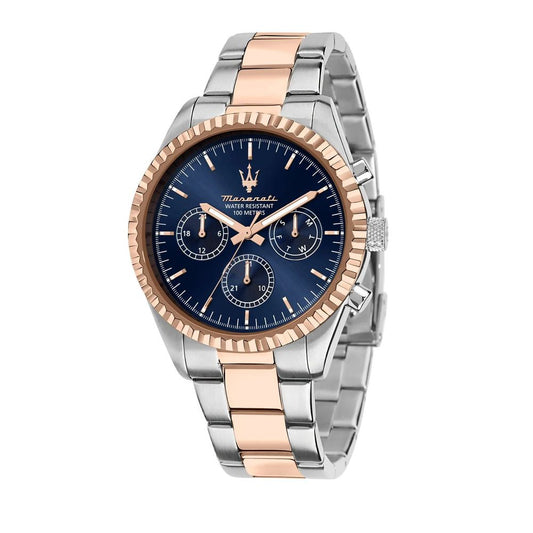Multicolor Stainless Steel Dress Watch
