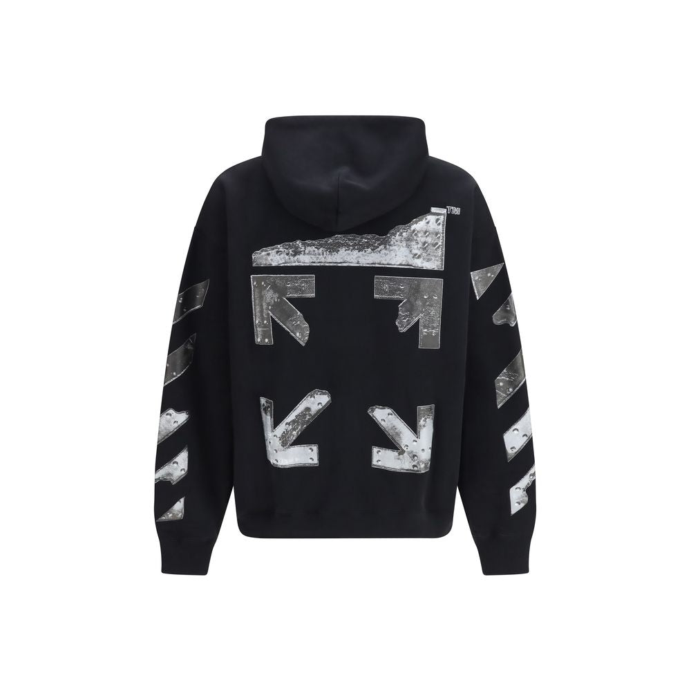 Black Cotton Sweatshirt
