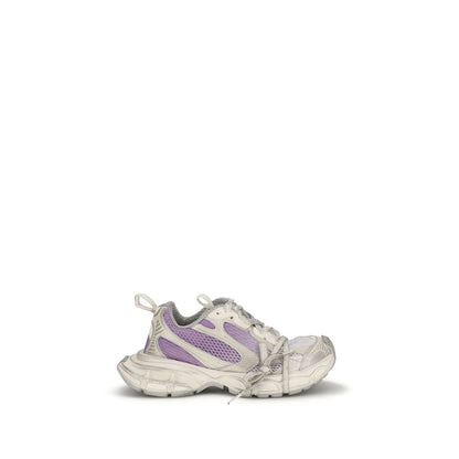 Multicolor Fabric Chunky Sneakers