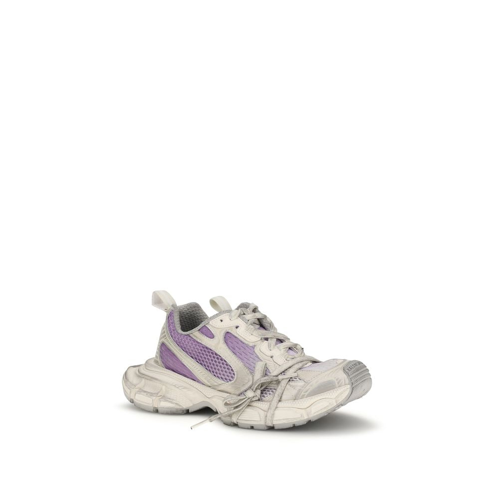 Multicolor Fabric Chunky Sneakers