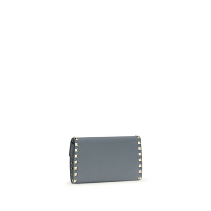 Blue Calf Leather Bos Taurus Wallet