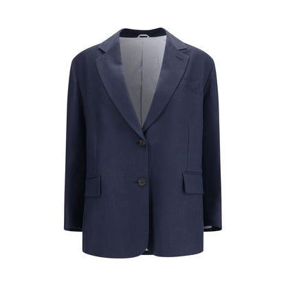 Blue Viscose Coat