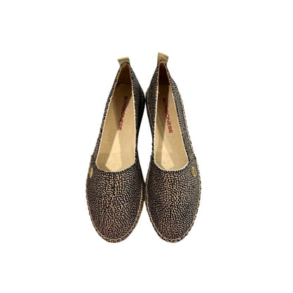 Beige Textile Women Platform Sandal