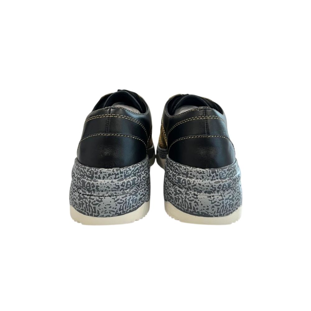 Beige Leather Women Sneaker