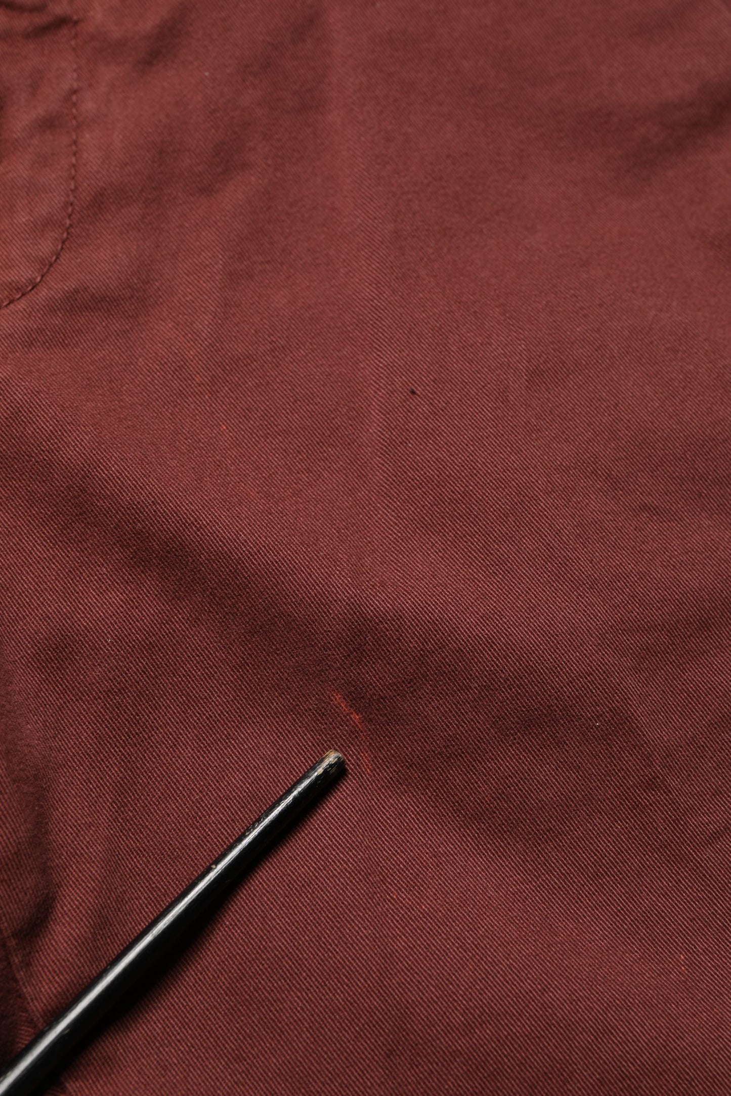 Maroon Mid Waisted Slim Fit Denim Trouser Jeans