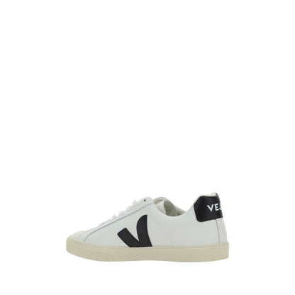 White Calf Leather Bos Taurus Sneakers