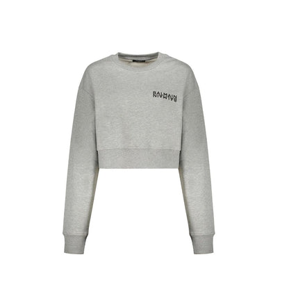 Gray Cotton Sweatshirt