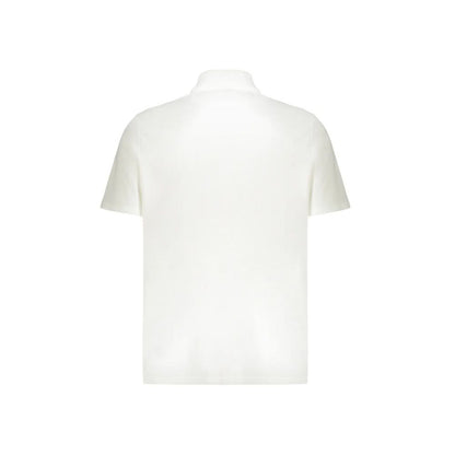 White Cotton Polo Shirt
