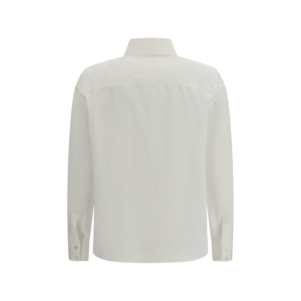 White Cotton Dress Shirt